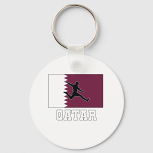 Qatar Voetbal Nationale Team Sleutelhanger