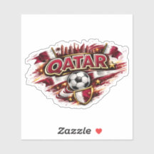 Qatar Voetbalfan Mok | Patriotische Voetbal Suppor
