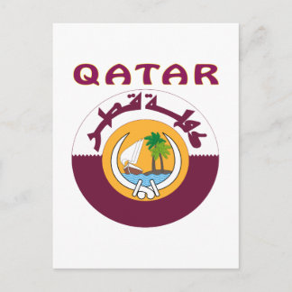 QATAR-wapenlaag Briefkaart
