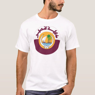 Qatar - wapenschild t-shirt