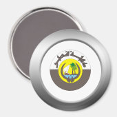 Qatar-wapenstilstand Magneet (Voorkant / Achterkant)