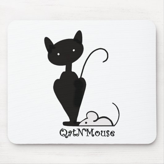 QatNMouse Logo Mousepad Muismat (Voorkant)
