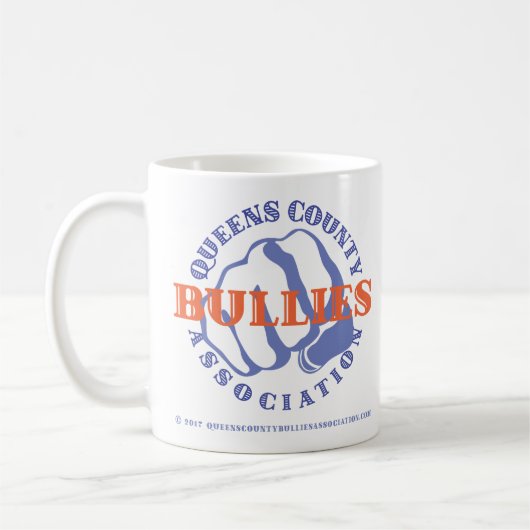 QCBA "slechts ik kan het"Mok met Dubbele Logo 1 Koffiemok (Links)