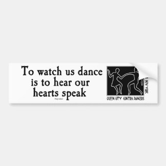 QCCD-bumpersticker Bumpersticker