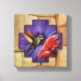 Q'enti - Canvas Wrap Muurkunst Afdruk