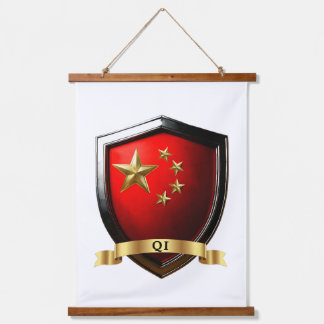 Qi China Erfgoed Schild Hangend Wandkleed