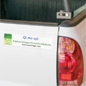 Qi je ! autocollant kulshan d'université (Sur camion)