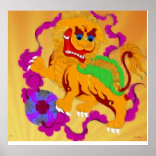 Qi Lin Poster (Voorkant)