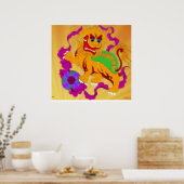 Qi Lin Poster (Keuken)