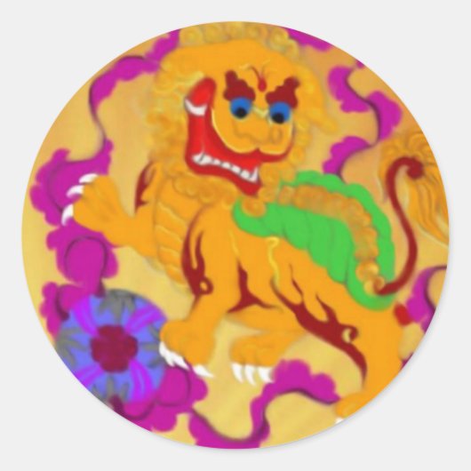 Qi Lin Sticker (Voorkant)