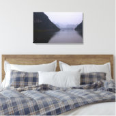 Qiao Miao Lake Canvas Afdruk (Insitu (Slaapkamer))