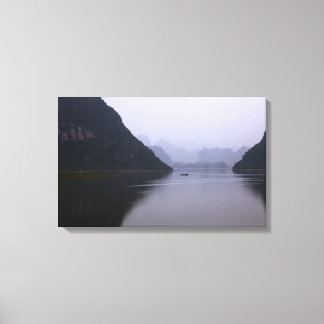 Qiao Miao Lake Canvas Afdruk