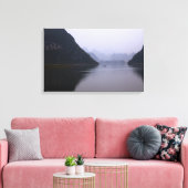Qiao Miao Lake Canvas Afdruk (Insitu (Woonkamer))