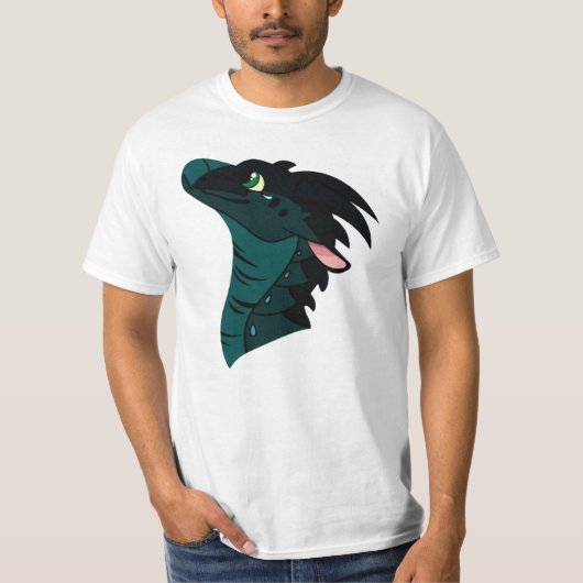 Qibli wof dragon t-shirt (Voorkant)