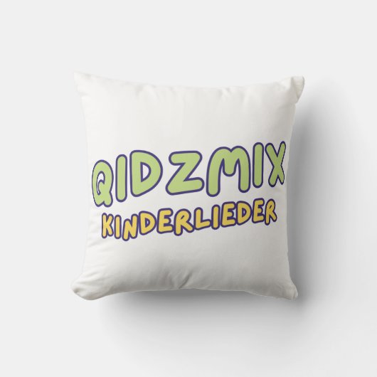 QidzMix Logo Kussen (Voorkant)