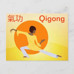 Qigong briefkaart