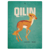 Qilin Grafisch Klembord (Achterkant)