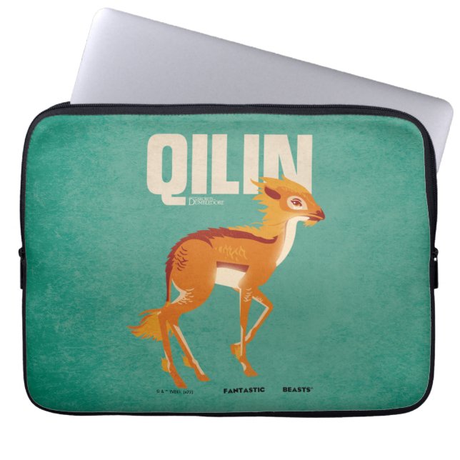 Qilin  Grafisch Laptop Sleeve (Voorkant)