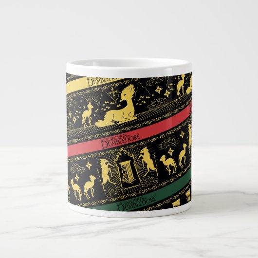 Qilin Layered Pattern Extra Grote Beker (Voorkant)