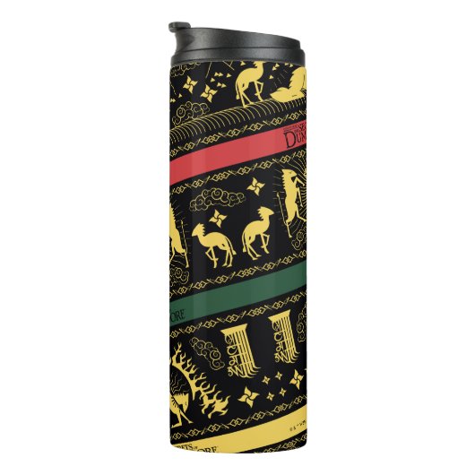 Qilin Layered Pattern Thermosbeker (Geroteerd rechts)