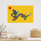 Qing Dynasty (1890-1911) vlagpapier van poster (Keuken)