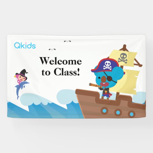 Qkids Classroom Banner (Horizontaal)