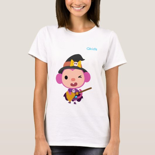 Qkids Halloween Shirt (Momo) (Voorkant)