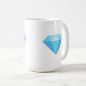 Qkids Momo et tasse de diamant (Devant droit)