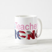 Qkids Teachers FORT "ROSE" Unité Mug (Devant droit)
