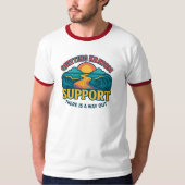 QKS Tshirt avec code QR et site web (Devant)