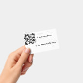 Qr badge (Handheld)