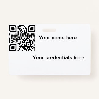 Qr-badge Badge