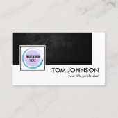 QR-code Aangepast ontwerp Virtueel Contact Vet Zwa Visitekaartje (Voorkant)