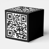QR-code alleen hartslag Bedankdoosjes (Achterkant)