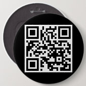 QR-code alleen ronde Button (Voorkant /achterkant)