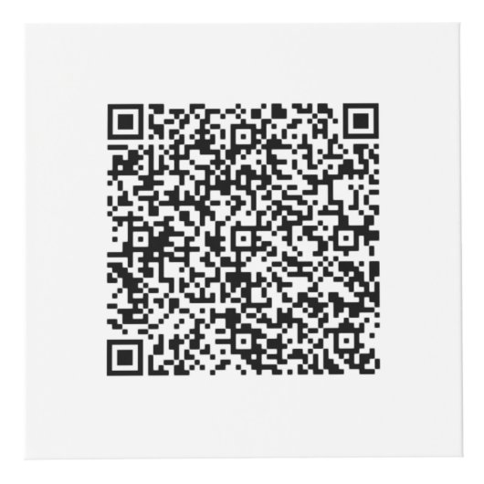 QR Code and Business Logo Promotional Cube Example (Devant)