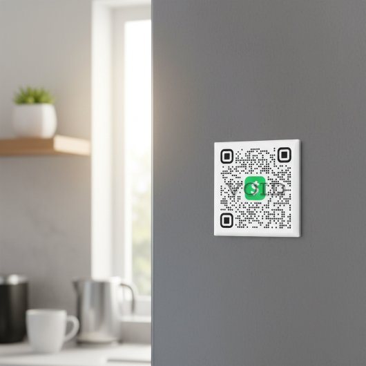 QR-code App Magnet Magneet