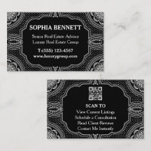 QR Code Art Deco Luxe Onroerend Goed
