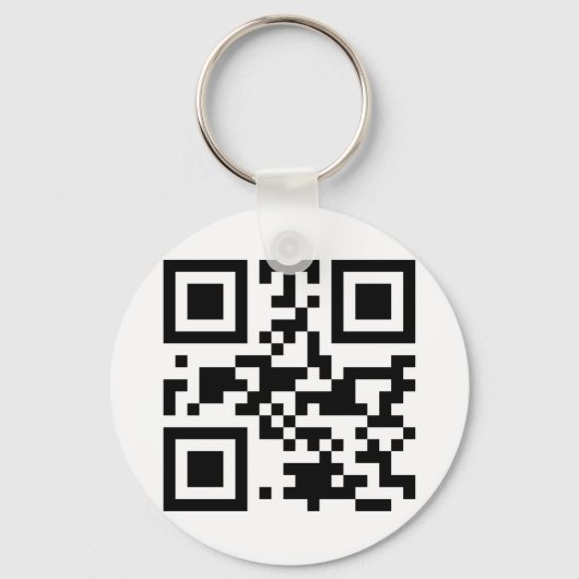 QR-code "ATHEIST" Sleutelhanger (Voorkant)