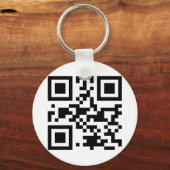 QR-code "ATHEIST" Sleutelhanger (Voorkant)