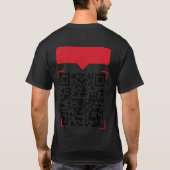 QR Code Bad Jokes T-Shirt (Dos)
