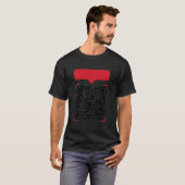 QR Code Bad Jokes T-Shirt (Devant entier)