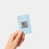QR-code-badge Badge (Handheld)