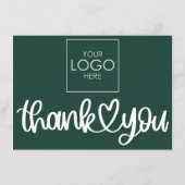 QR-code Bedankt voor uw aankoop pakket invoegen Informatiekaartje (Achterkant)