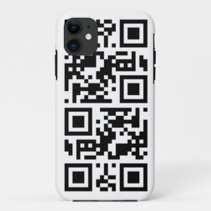 QR-code "bel me" iphone 5 11 Hoesje