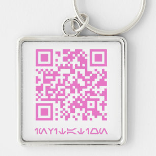 QR Code Bericht voor de HOCO date.b Sleutelhanger