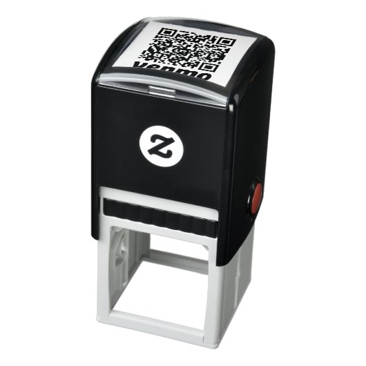 QR Code Betaling Proces Rubberstempel Zelfinktende Stempel (Product)