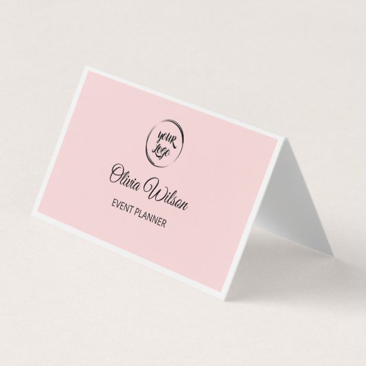 QR-code Bezoek mijn website Modern Visitekaartje (Voorkant)