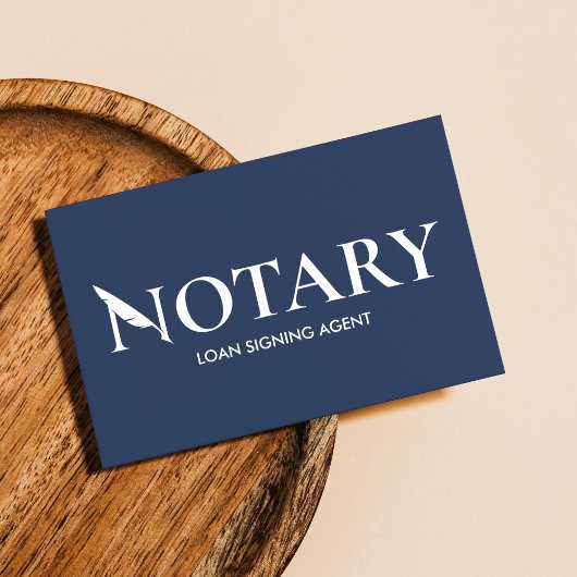 QR Code Blauw & Wit Professionele Notaris Visitekaartje