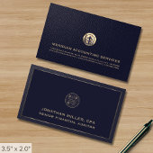 QR-code boekhoudkundige Visitekaartjes